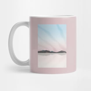 Sunset on the Salt Flats, Utah Mug